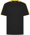 LV292 Finden + Hales Kids Team T-Shirt Black / Gold colour image